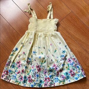 GAP Cream Sundress Sleeveless Spaghetti Strap Casual